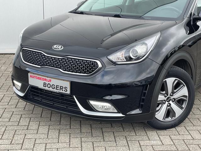 KIA Niro 1.6 GDi Hybrid First Edition Navigatie, Climate Control, Cruise Control, Half Leder, Trekhaak alleen voor Fietsendrager