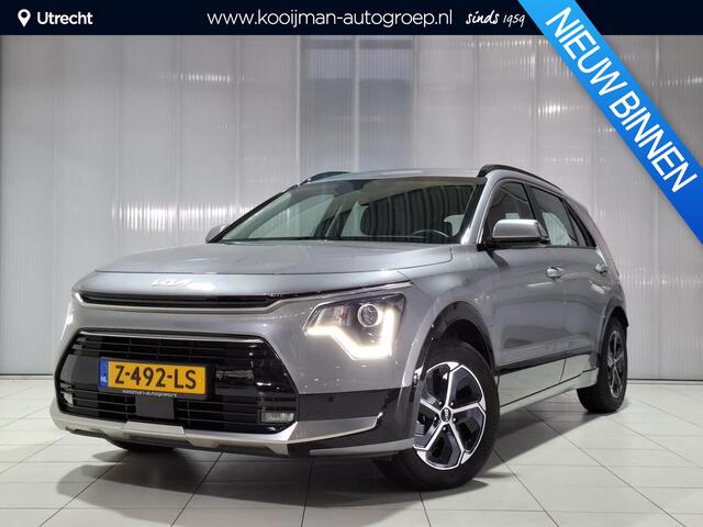 KIA Niro 1.6 GDi Hybrid DynamicLine incl.trekhaak, 1.300 kilo trekgewicht, Apple Carplay/Android Auto, Navigatie, Camera.