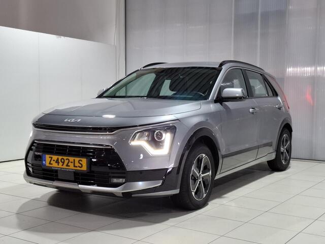 KIA Niro 1.6 GDi Hybrid DynamicLine incl.trekhaak, 1.300 kilo trekgewicht, Apple Carplay/Android Auto, Navigatie, Camera.