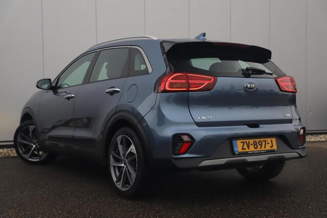 KIA Niro 1.6 GDi Hybrid DynamicLine 140PK Automaat 18 inch Half Leder Navigatie Camera Adaptive Cruise Lane Assist Clima Carplay Android