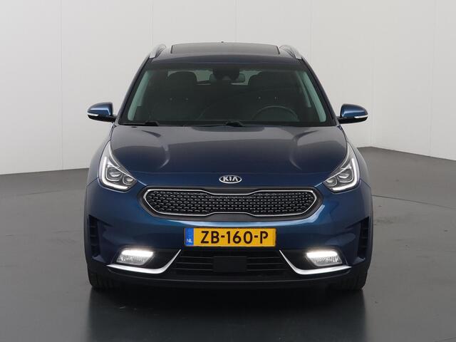 KIA Niro 1.6 GDi Hybrid ExecutiveLine | Trekhaak | Panoramadak | Lederen Bekleding | JBL Audio | Dodehoekdetectie | Stoel/Stuurwielverwarming | Stoelventilatie | Elektrisch bedienbare bestuurdersstoel met geheugenfunctie
