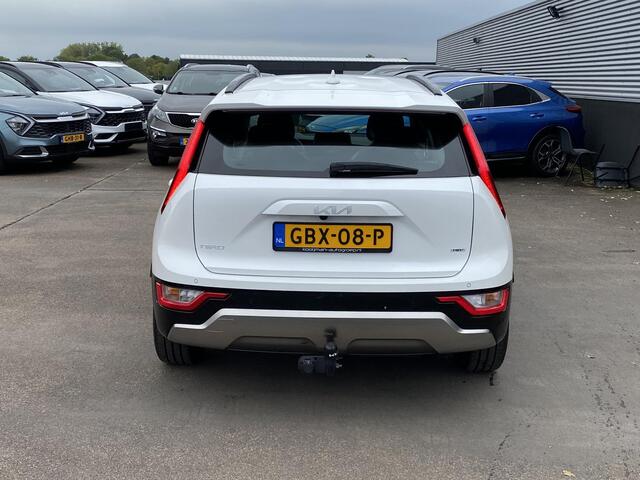 KIA Niro 1.6 GDi Hybrid DynamicLine Trekhaak 13-polig, parkeersensoren v&a, navigatie Apple CarPlay/Android Auto, keyless, achteruitrij camera