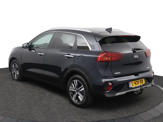 KIA Niro 1.6 GDi Hybrid DynamicPlusLine - Adaptive Cruise - Stoel/Stuurverwarming - Navigatie - Trekhaak- DAB- Apple Carplay/Android Auto - Leder bekleding Fabrieksgarantie 20-08-2027