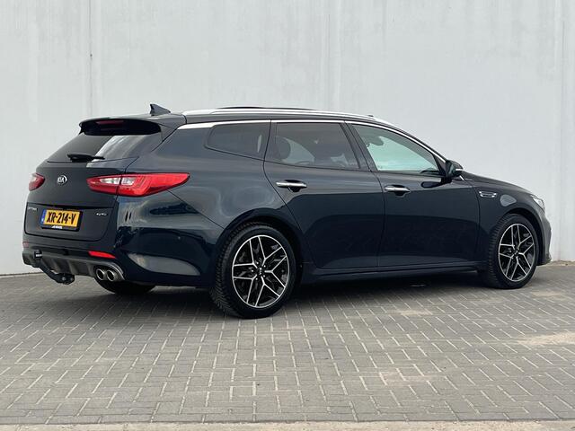 KIA OPTIMA Sportswagon 1.6 T-GDI GT-Line / Goed Onderhouden / Trekhaak (Trekgewicht 1.400kg) / Elektrisch Glazen Schuif- en Kanteldak / Elektrische Achterklep / Apple Carplay & Android Auto / Navigatie full map / 360° Camera / Climate Control / Keyless Entry & Start