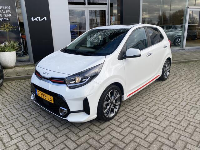 KIA PICANTO 1.0 T-GDi GT-Line 5p 100PK // Leder // SchuifDak // 16inch // Stoelverw. // Trekhaak info Roel 0492-588951
