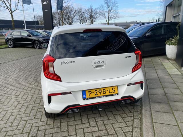 KIA PICANTO 1.0 T-GDi GT-Line 5p 100PK // Leder // SchuifDak // 16inch // Stoelverw. // Trekhaak info Roel 0492-588951