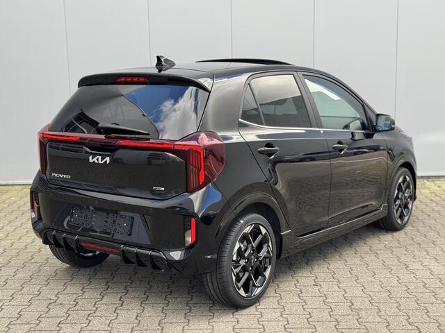 KIA PICANTO 1.0 DPI GT-Line | Dodehoekdetectie | Schuif/kantel dak | Camera | Keyless | Stoelverwarming