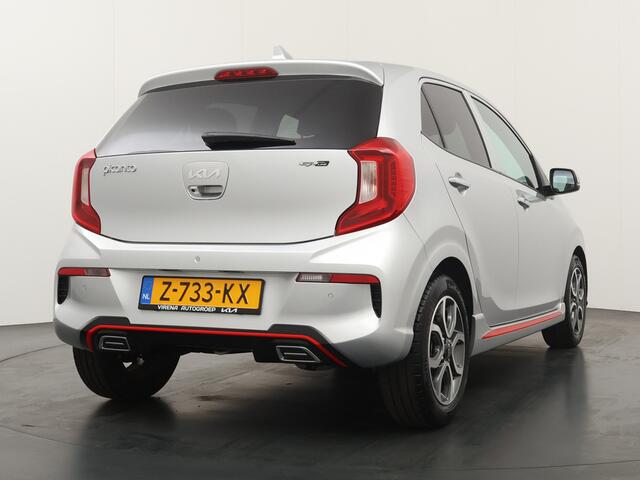 KIA PICANTO 1.0 DPi GT-Line Apple Carplay/Android Auto - Cruise Control - Climate Control - Navigatie - Lederen bekleding - Fabrieksgarantie tot 05-2031