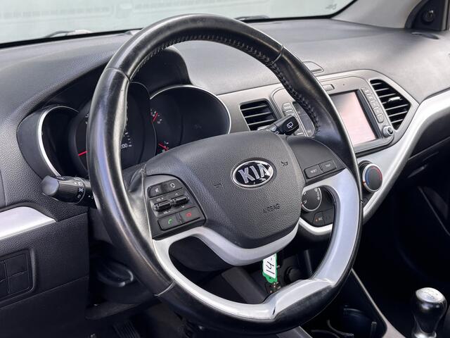 KIA PICANTO BWJ 2017 1.0 66 PK CVVT EconomyPlusLine CAMERA / AIRCO / NAVI / BLUETOOTH / LMV / MULTIFUNCT. STUUR / ISOFIX / ELEK. RAMEN