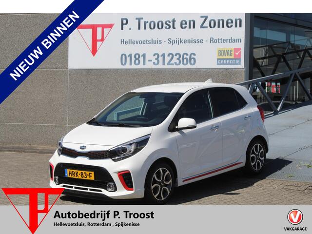 KIA PICANTO 1.0 MPi GT-Line Edition Navigatie/Achteruitrijcamera/Climate control/Apple carplay/LED koplampen/15'' Lichtmetalen velgen/Elektrisch inklapbare spiegels/Elektrische ramen.