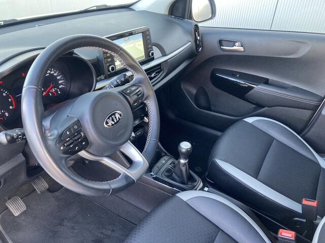KIA PICANTO 1.0 CVVT Design Edition Navigatie, Climate Control, Cruise Control, 16"Lm, Leder, Achteruitrijcamera