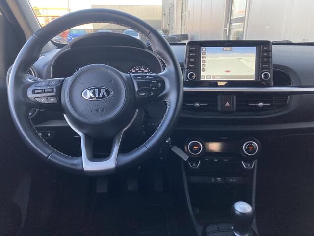 KIA PICANTO 1.0 CVVT Design Edition Navigatie, Climate Control, Cruise Control, 16"Lm, Leder, Achteruitrijcamera