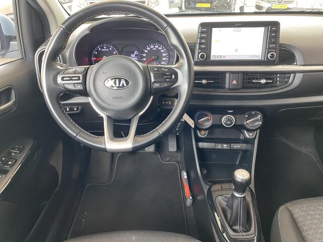 KIA PICANTO 1.0 MPi DynamicPlusLine,Navigatie,Achteruitrijcamera,Spraakbediening,Airco&Cruisecontrol,Aux Usb Aansluiting,15 Inch Lmv