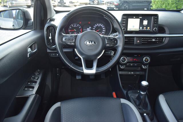 KIA PICANTO 1.0i-12V ISG Colour Edition 5-Drs | Climate Control | Cruise Control | Navigatie | Camera | Leder | 16"LMV | Tot 10Jr. Kia-Garantie