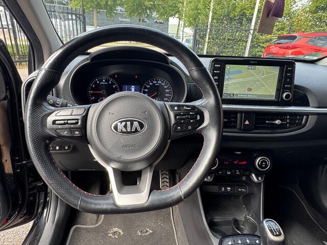 KIA PICANTO 1.0 T-GDI GT-Line // NL AUTO!! // 100PK! // NAVI // CAMERA // LEDER // APPLE CARPLAY / ANDROID AUTO //