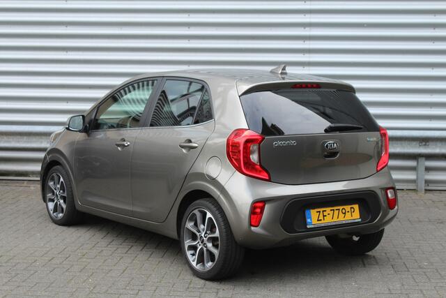 KIA PICANTO 1.0 CVVT 67pk Design Edition NL-Auto BTW Clima Cruise Navi Camera Leder 16"LMV 1e Eigenaar