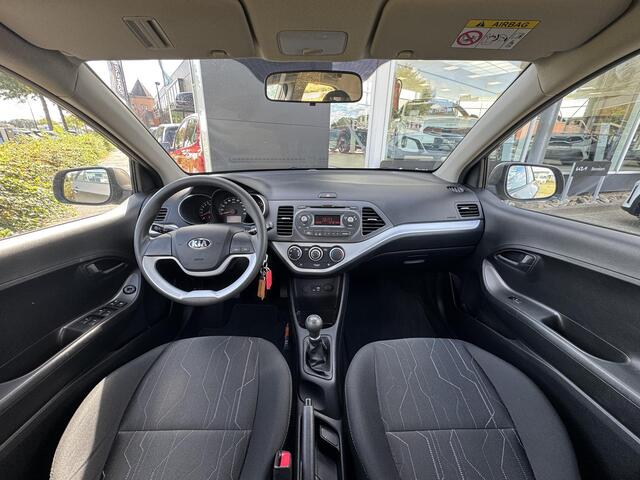 KIA PICANTO 1.0 CVVT ComfortLine | Super Nette Auto! | Unieke Kilometers | Airco | Metallic | 5-Deurs | Enz...