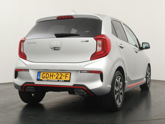 KIA PICANTO 1.0 DPi GT-Line Apple Carplay/Android Auto - Cruise Control - Climate Control - Lederen bekleding - Navigatie - Achteruitrijcamera Fabrieksgarantie tot 06-2031