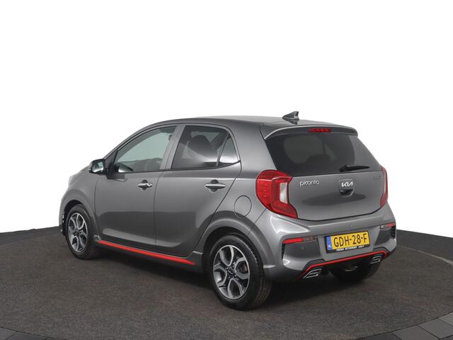 KIA PICANTO 1.0 DPi GT-Line Apple Carplay/Android Auto, - Cruise Control - Climate Control - Navigatie - lederen interieur - Fabrieksgarantie tot 06-2031