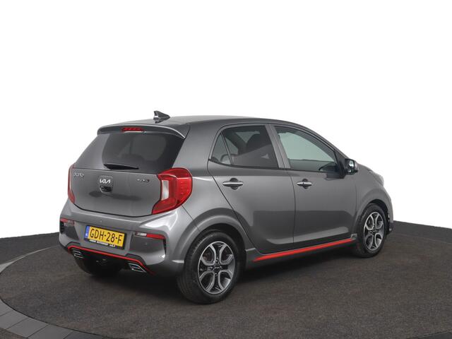 KIA PICANTO 1.0 DPi GT-Line Apple Carplay/Android Auto, - Cruise Control - Climate Control - Navigatie - lederen interieur - Fabrieksgarantie tot 06-2031