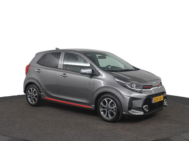 KIA PICANTO 1.0 DPi GT-Line Apple Carplay/Android Auto, - Cruise Control - Climate Control - Navigatie - lederen interieur - Fabrieksgarantie tot 06-2031