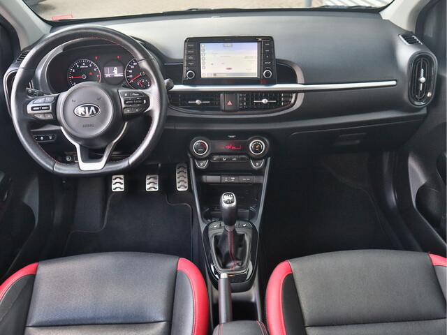 KIA PICANTO 1.0 T-GDi GT-Line 5p | Camera | Navigatie | ECC-Airco | Keyless | Stoelverwarming | Tot 10.Jr Kia Garantie |