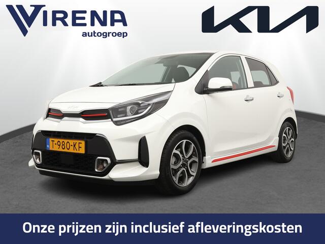 KIA PICANTO 1.0 DPi GT-Line Apple Carplay/Android Auto, - Cruise Control - Climate Control - Navigatie - Fabrieksgarantie tot 07-2030