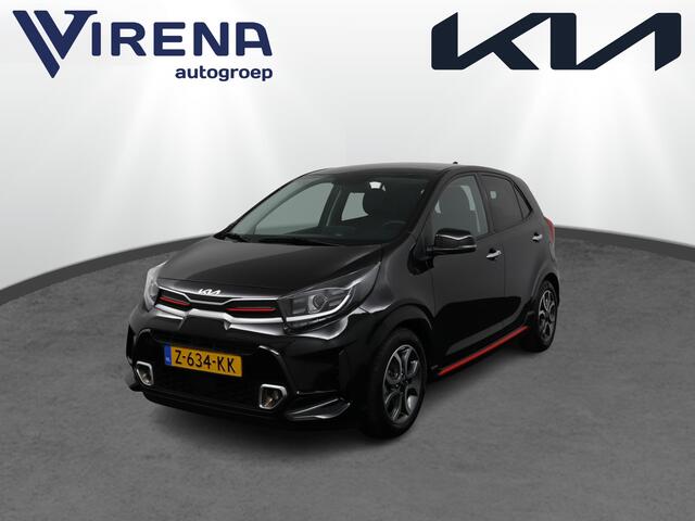 KIA PICANTO 1.0 DPi GT-Line - Carplay/Android Auto, - Cruise Control - Climate Control - Navigatie - Fabrieksgarantie tot 04-2031