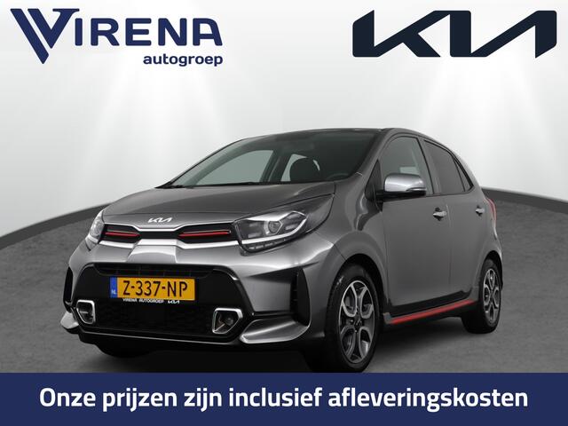 KIA PICANTO 1.0 DPi GT-Line - Navigatie - Cruise Control - Climate Control - Leder - LM Velgen - Apple CarPlay/Android Auto - Fabrieksgarantie tot 05-2031 GT-Line
