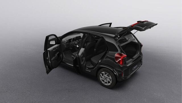 KIA PICANTO 1.0 GDi DynamicPlusLine - Direct uit voorraad leverbaar - AURORA BLACK PEARL