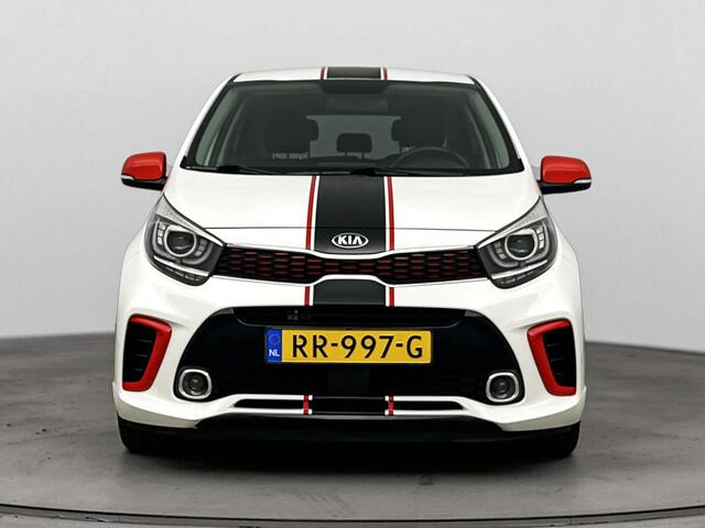 KIA PICANTO 1.0 T-GDI GT-Line | Navigatie en Apple carplay Androidauto | Lederen bekleding met stoel verw. | Park. sensoren achter en camera |