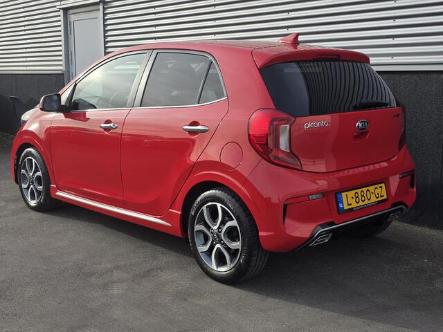 KIA PICANTO 1.0 DPi GT-Line Lederen bekleding, Navigatie, Parkeersensoren, privacy glass, Smart Key, Cruise control, climate control