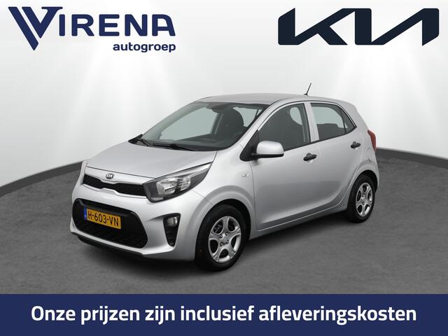 KIA PICANTO 1.0 MPi EconomyLine - Airco - Centrale vergrendeling - Radio - Dealer onderhouden Fabrieksgarantie tot 06-2027