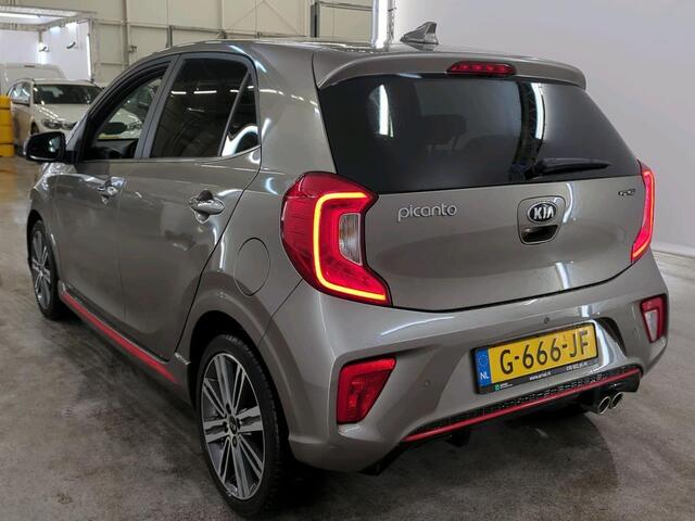 KIA PICANTO 1.0 T-GDI GT-Line 1e Eigenaar | NL-Auto | Volledig Onderh | BTW | WinterPack | Camera | Navi | Carplay | Climate | Full Led | Cruise | DAB | PDC | Start/Stop | Hill-Hold