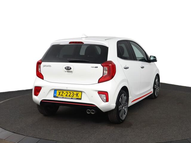KIA PICANTO 1.0 T-GDI GT-Line 100PK! - Achteruitrij camera - Stoel en stuurwielverwarming - Cruise Control - Fabrieksgarantie t/m 04-2026