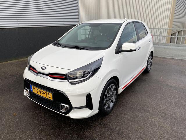 KIA PICANTO 1.0 DPi GT-Line Navigatie Apple Carplay/Android Auto, achteruitrij camera, cruise control, parkeersensoren, keyless entry- & start, boekjes compleet!