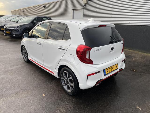 KIA PICANTO 1.0 DPi GT-Line Navigatie Apple Carplay/Android Auto, achteruitrij camera, cruise control, parkeersensoren, keyless entry- & start, boekjes compleet!