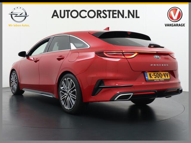 KIA PRO CEE D ProCeed 1.5T 160PK AUT-7 GT-Plus Line Virtual Cockpit Navi Camera Ecc Apple Carplay Android Auto Adap.Cruise Stoel+Bank+Stuurverwarming Pdc Keyless DAB Lmv 18" Led Dodehoekdetector Rijstrooksensor met correctie Elek.Achterklep Verkeersbord detectie Uitpar