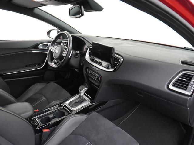 KIA PRO CEE D ProCeed 1.5T 160PK AUT-7 GT-Plus Line Virtual Cockpit Navi Camera Ecc Apple Carplay Android Auto Adap.Cruise Stoel+Bank+Stuurverwarming Pdc Keyless DAB Lmv 18" Led Dodehoekdetector Rijstrooksensor met correctie Elek.Achterklep Verkeersbord detectie Uitpar
