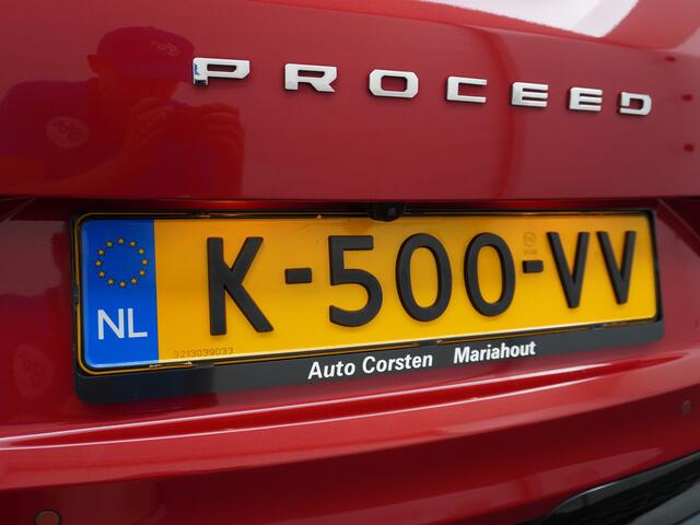 KIA PRO CEE D ProCeed 1.5T 160PK AUT-7 GT-Plus Line MHEV Virtual Cockpit Navi Camera Ecc Apple Carplay Android Auto Adap.Cruise Stoel+Bank+Stuurverwarming Pdc Keyless DAB Lmv 18" Led Dodehoekdetector Rijstrooksensor met correctie Elek.Achterklep Verkeersbord detectie U