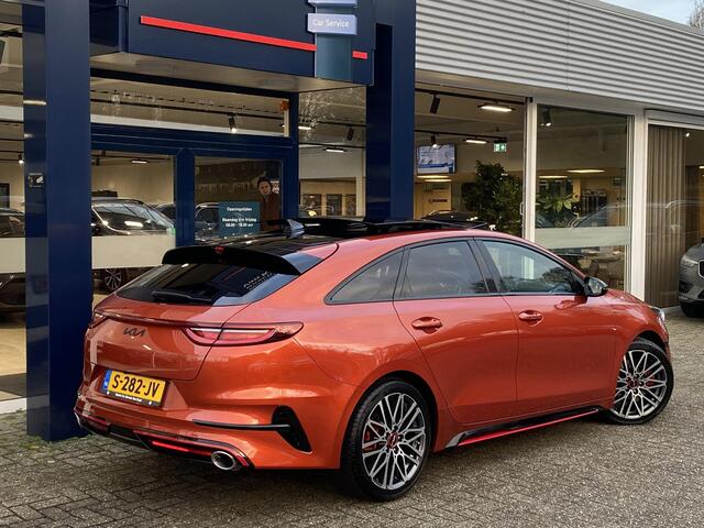 KIA PRO CEE D ProCeed 1.6 T-GDi GT / Automaat / NL-Auto / 204 PK / Dealer-Onderhouden / 1e-Eigenaar / Open-Panodak / Adaptieve Cruise-Control Stop&Go met Stuurhulp / Climate-Control / JBL Premium-Audio / Elektr.-Stoelen met Geheugen / Stuur-/Stoelverwarming V+A / Keyle