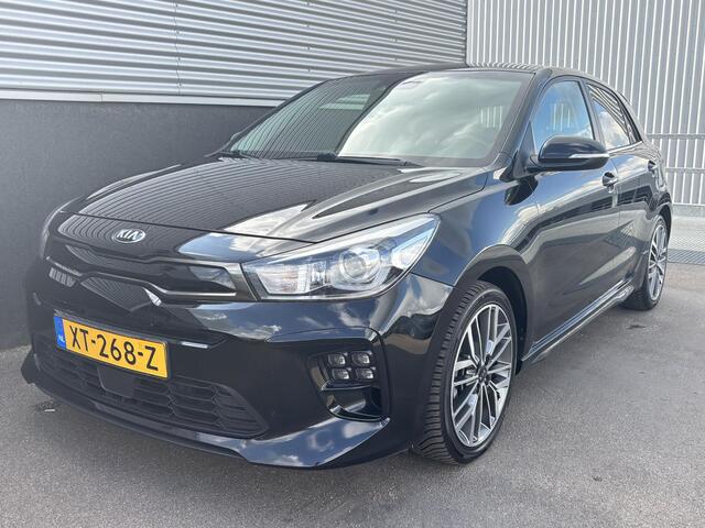 KIA RIO 1.0 TGDI GT-Line Navigatie, Stoel- & Stuurwiel verwarmd, 17" LMV, Smart Key, Achteruitrijcamera, Privacy glass, Volledig dealeronderhouden