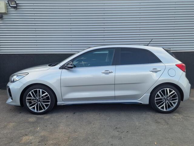 KIA RIO 1.0 TGDI GT-Line Super nette auto! Nieuw geleverd en dealeronderhouden, Stoel- & Stuurwiel verwarmd, LMV, Smart Key, LMV, Navigatie, Achteruitrijcamera, Parkeersensoren, NL-auto