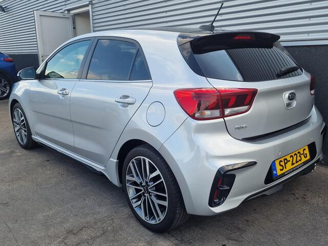 KIA RIO 1.0 TGDI GT-Line Super nette auto! Nieuw geleverd en dealeronderhouden, Stoel- & Stuurwiel verwarmd, LMV, Smart Key, LMV, Navigatie, Achteruitrijcamera, Parkeersensoren, NL-auto