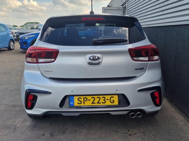 KIA RIO 1.0 TGDI GT-Line Super nette auto! Nieuw geleverd en dealeronderhouden, Stoel- & Stuurwiel verwarmd, LMV, Smart Key, LMV, Navigatie, Achteruitrijcamera, Parkeersensoren, NL-auto