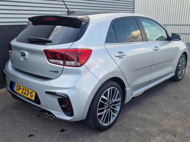 KIA RIO 1.0 TGDI GT-Line Super nette auto! Nieuw geleverd en dealeronderhouden, Stoel- & Stuurwiel verwarmd, LMV, Smart Key, LMV, Navigatie, Achteruitrijcamera, Parkeersensoren, NL-auto
