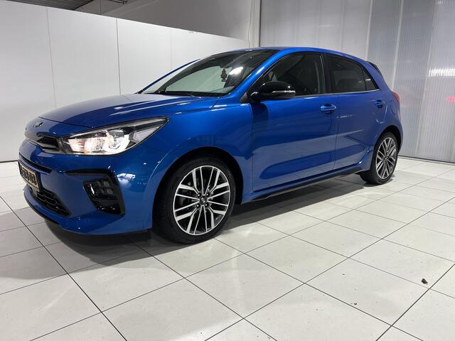 KIA RIO 1.0 T-GDi MHEV GT-Line Stoel en Stuur verwarming, 17 inch, Apple Carplay/Android Auto, Navigatie, Camera.