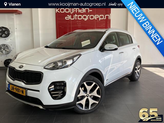 KIA SPORTAGE 1.6 T-GDI 4WD GT-Line First Edition Automaat | Trekhaak 1.600 kg trekgewicht: Ideale caravantrekker! | Achteruitrij camera | Cruise control | Keyless entry | Elektr. climate control |
