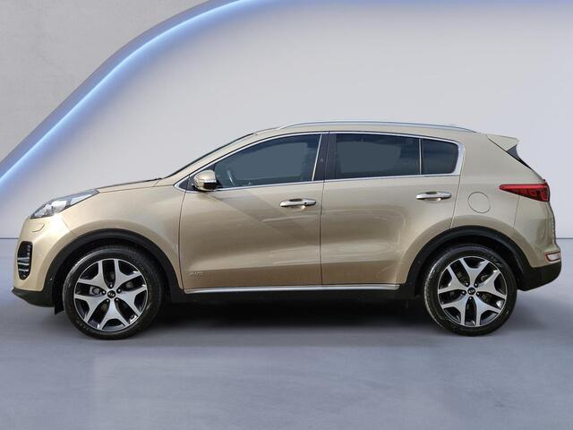 KIA SPORTAGE 1.6 T-GDI 4WD GT-Line /Apple Carplay/Leder/Stoel-Stuurverwarming/Parkeersens. V+A+Cam/Elektr. Klep/JBL Audio/Dodehoekdetectie/(MET GARANTIE*)