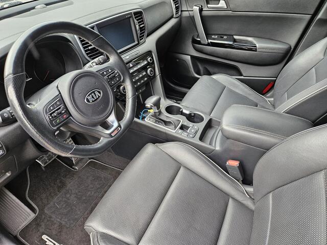 KIA SPORTAGE 1.6 T-GDI 4WD GT-Line /Apple Carplay/Leder/Stoel-Stuurverwarming/Parkeersens. V+A+Cam/Elektr. Klep/JBL Audio/Dodehoekdetectie/(MET GARANTIE*)